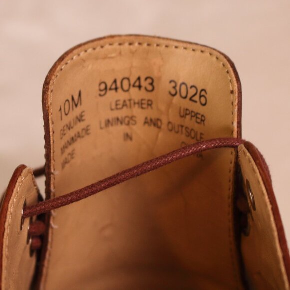 Timberland Men’s Brown Leather Brogue Oxford Shoes Size 10M